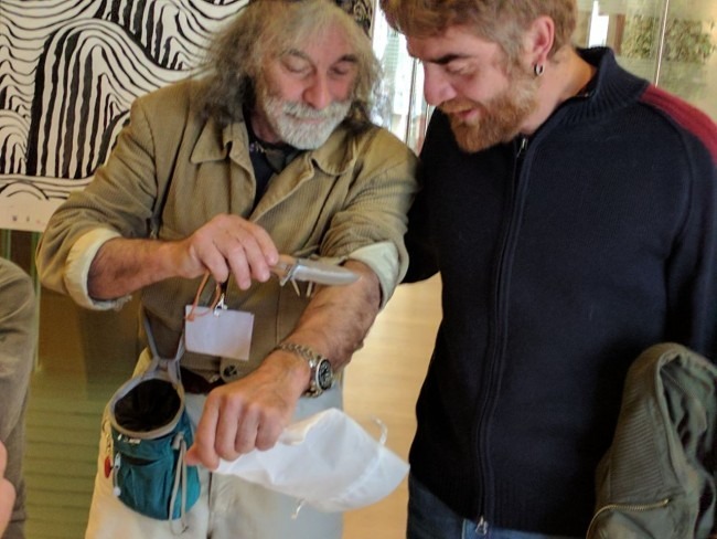Mauro Corona e Paolo Cognetti